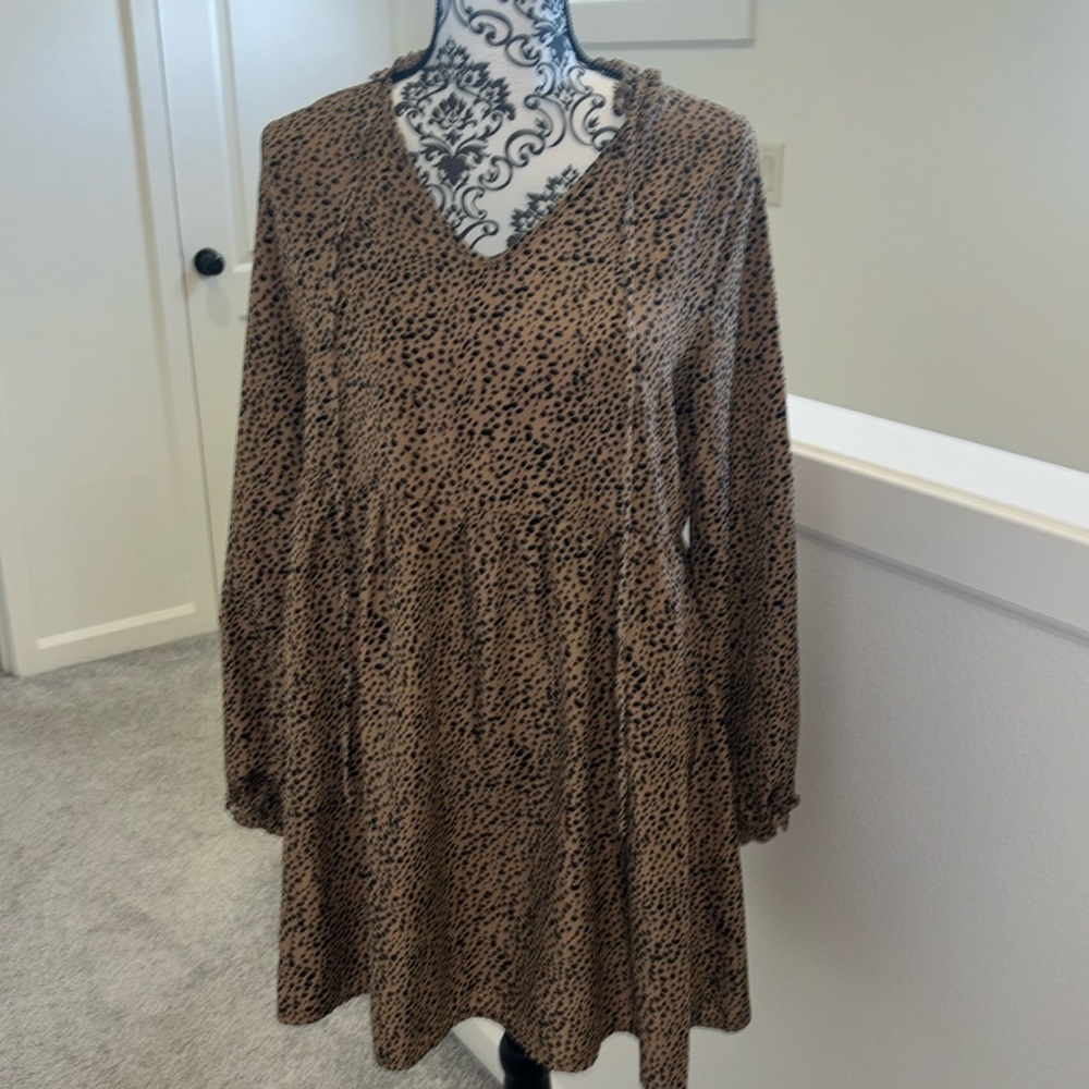 SHEIN Animal Print Dess